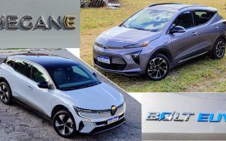 (Comparativo) Renault Megane E-Tech enfrenta Chevrolet Bolt EUV na disputa dos elétricos de R$280 mil