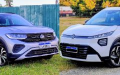 VW T-Cross 200TSI vs. Nissan Kait Exclusive: briga dos SUVs compactos de R$ 153 mil