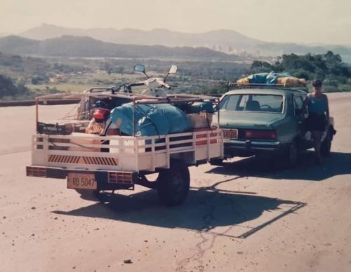 1991 rumo à Brasília - Foto; Severino Ferreira Lima